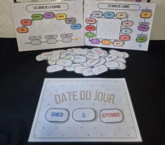 Pack de 3 supports le temps