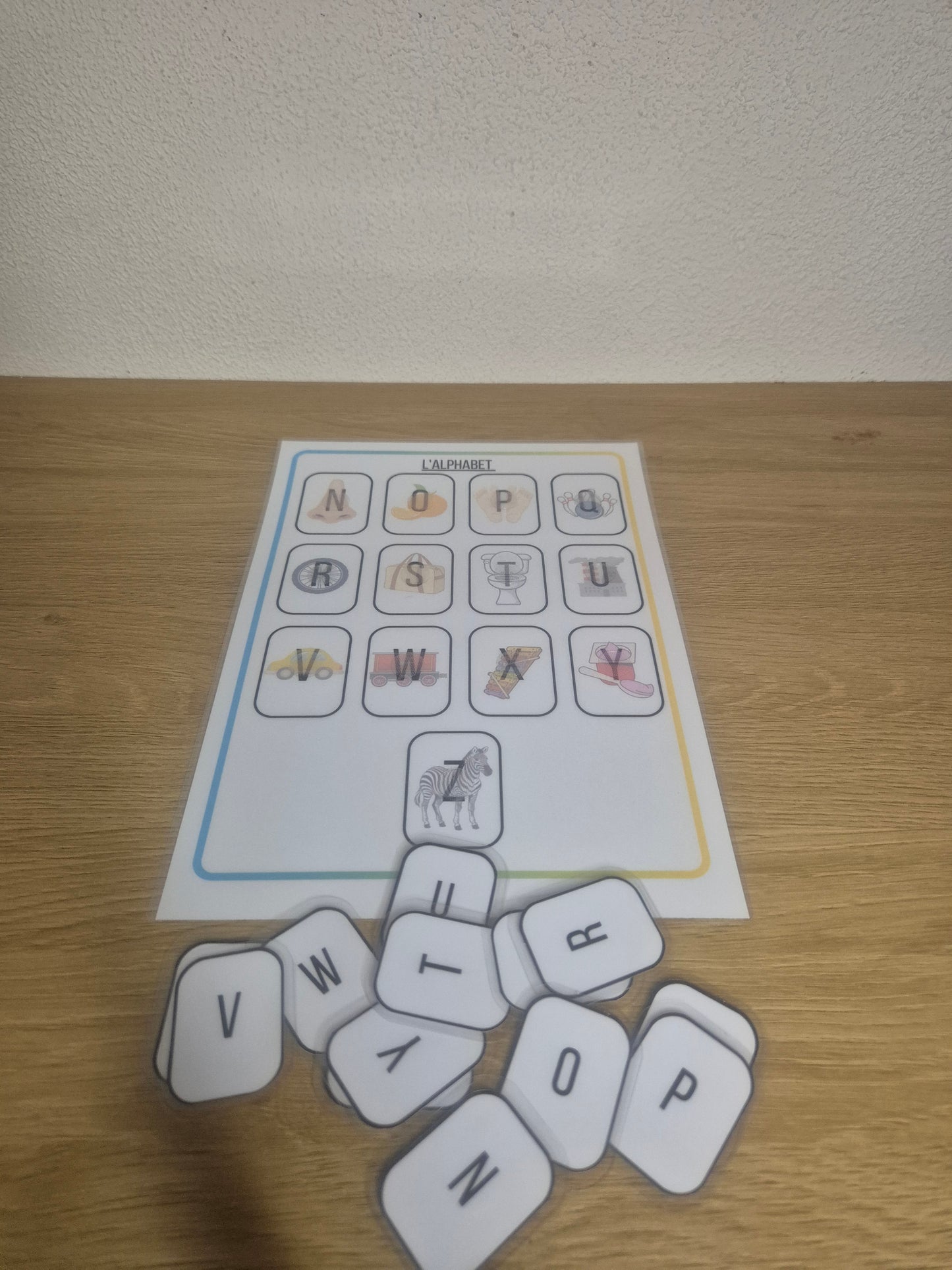 Support L'alphabet PDF