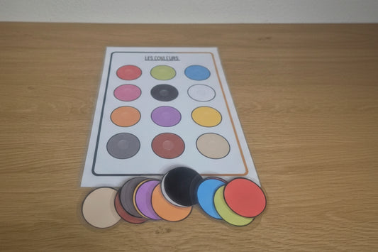 Support les couleurs PDF