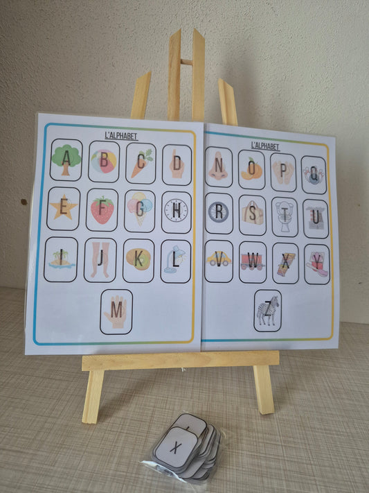 Support L'alphabet PDF