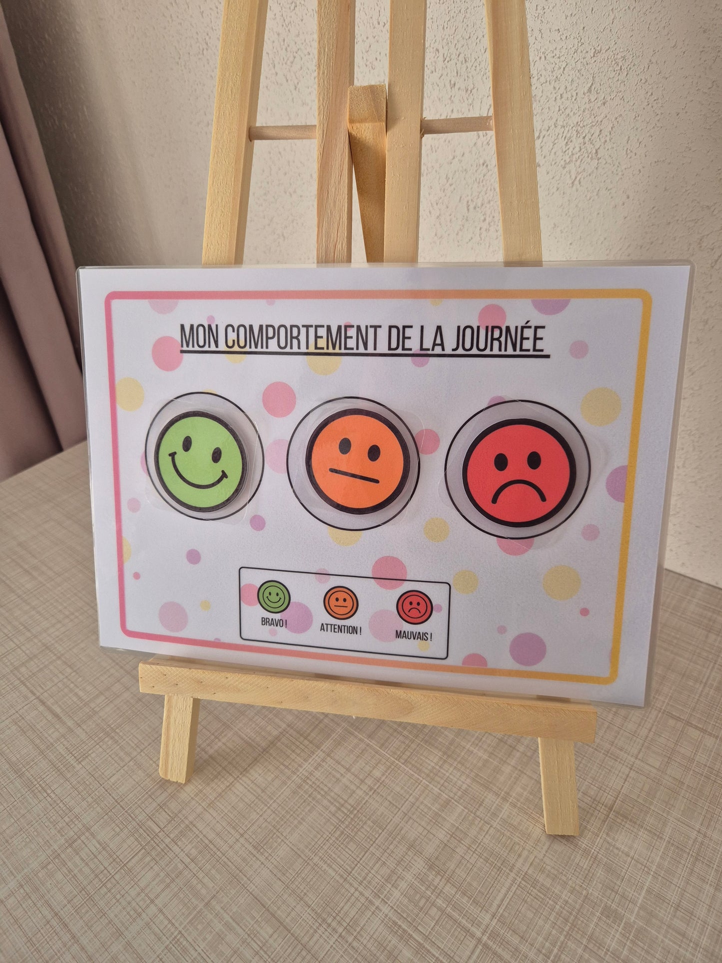 Comportement journée enfants