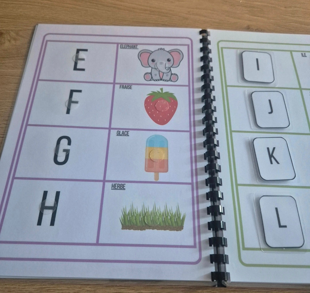 Livret d'activité L'alphabet en image