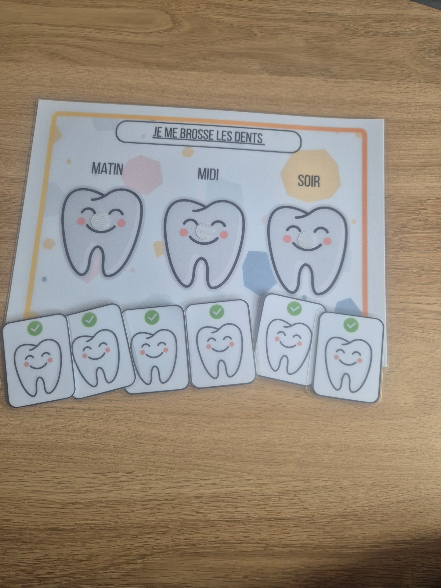 Support éducatif- Brossage des dents