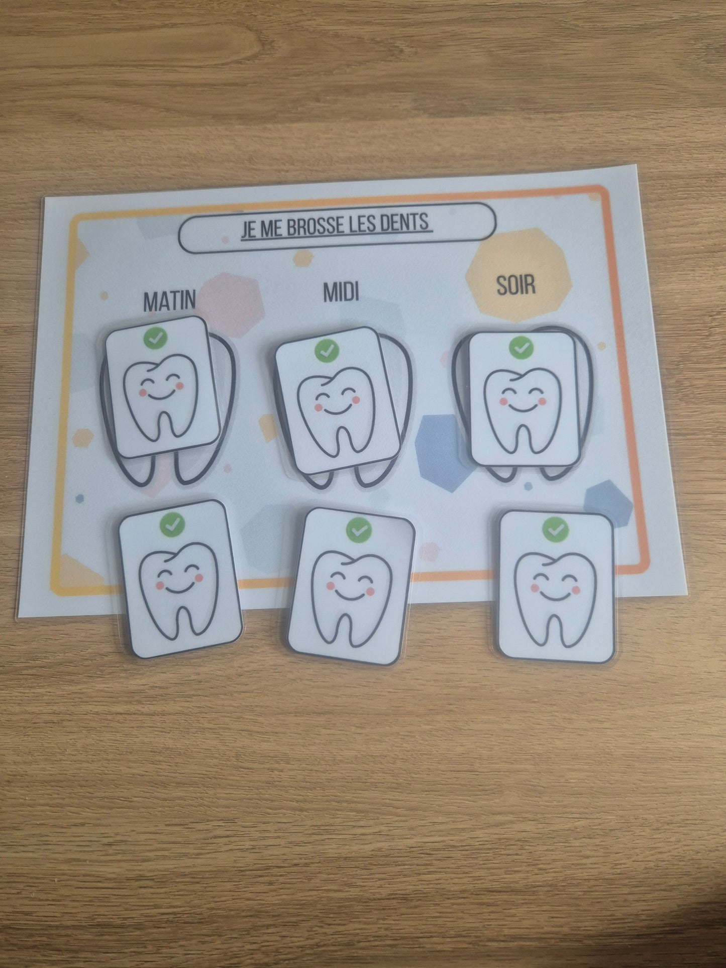 Support éducatif- Brossage des dents