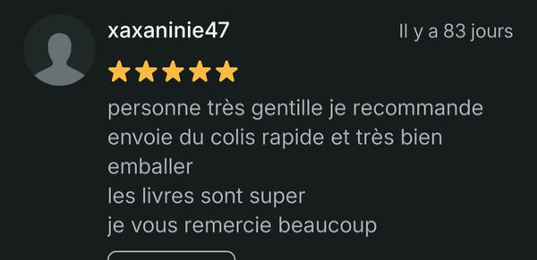 Avis client 10