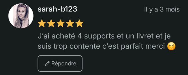 Avis client 15