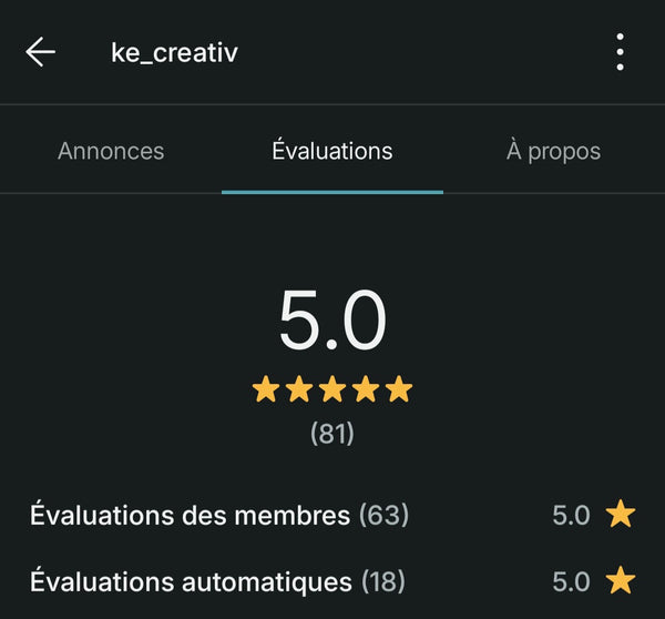 Avis client 1