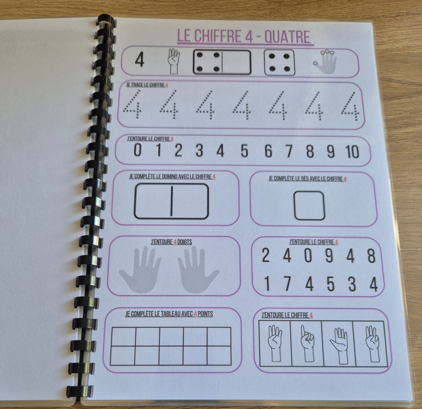 Livret d'activité : Les chiffres N°2