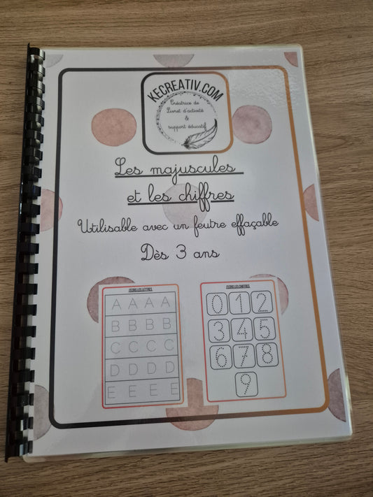 Livret d'activité j'écris l'alphabet et les chiffres