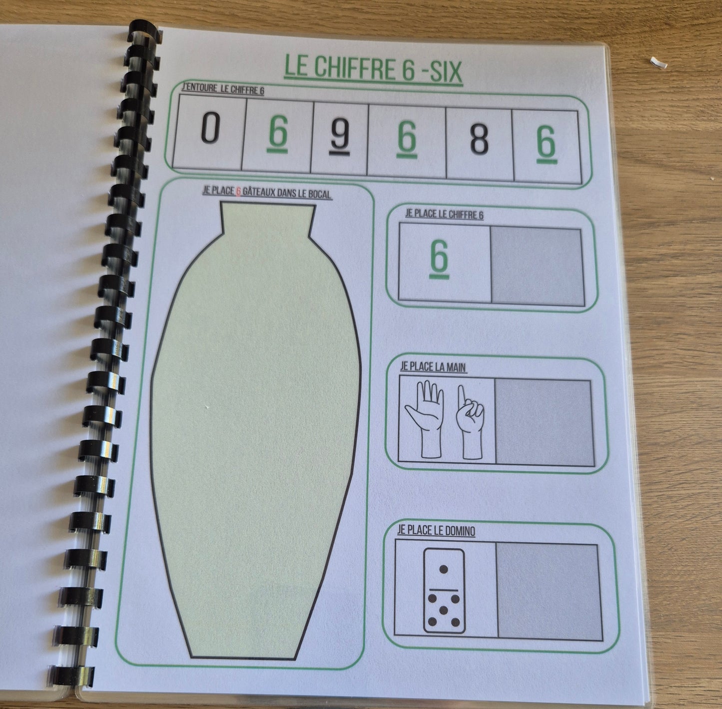Livret d'activité les chiffres