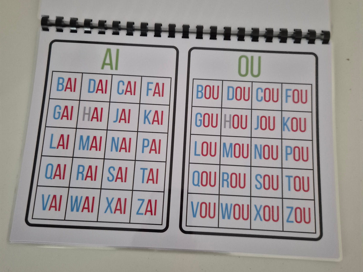 Livret d'activité lecture des syllabes
