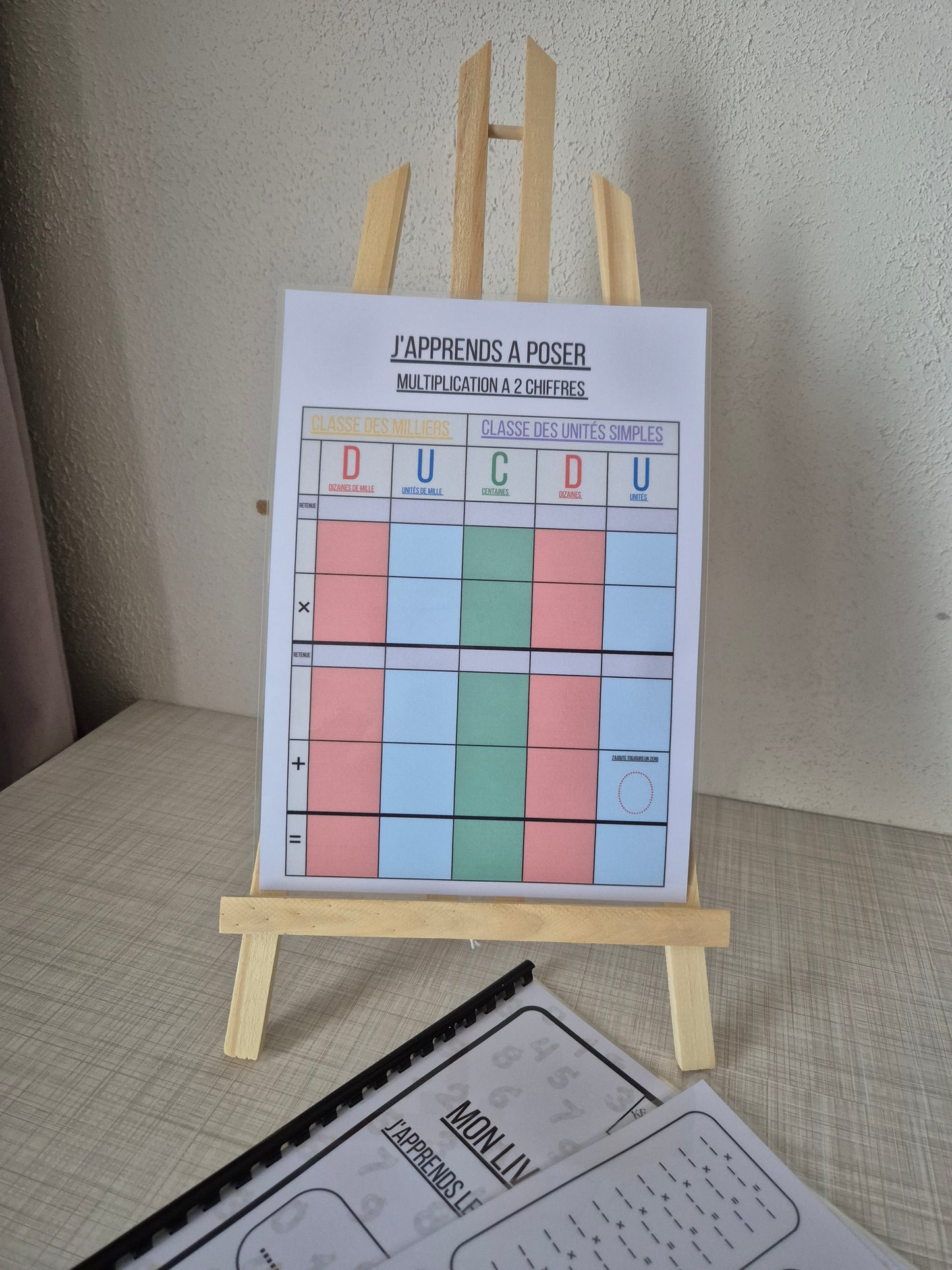 Livret d'activité les multiplication PDF