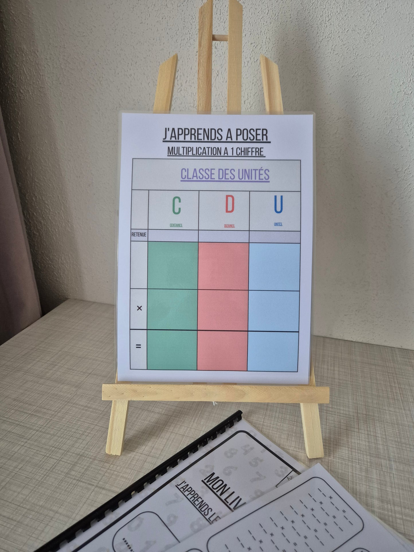 Livret d'activité les multiplication PDF