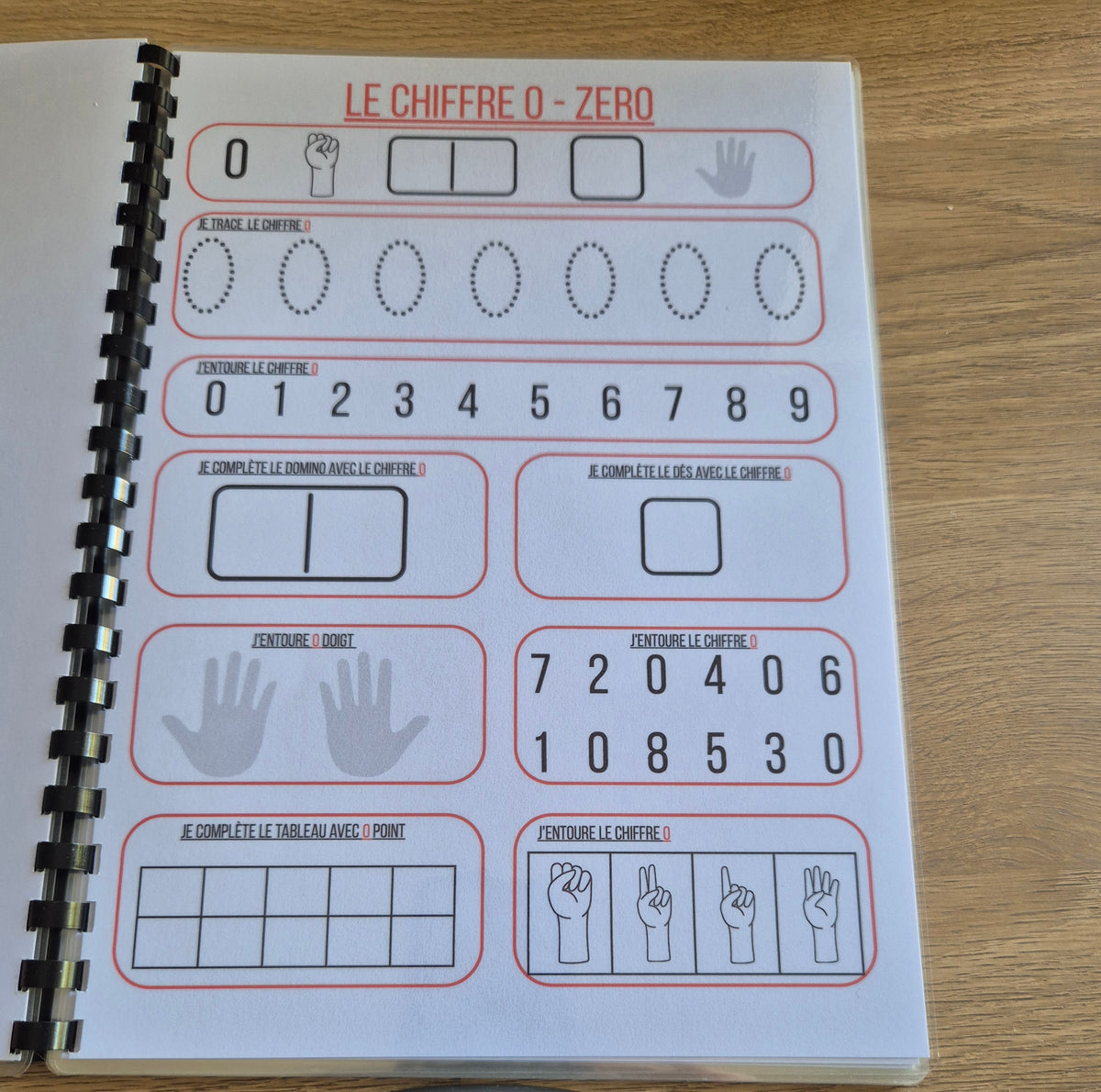 Livret d'activité : Les chiffres N°2