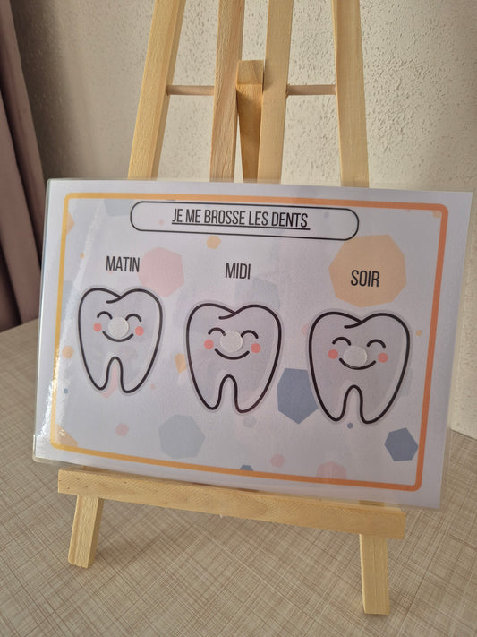 Support éducatif- Brossage des dents
