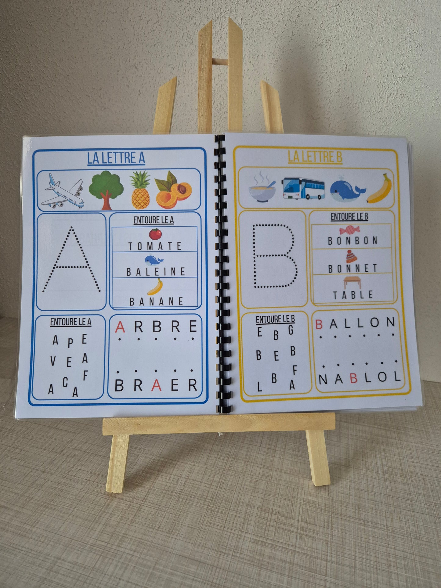 Livret d'activité J'apprends l'alphabet