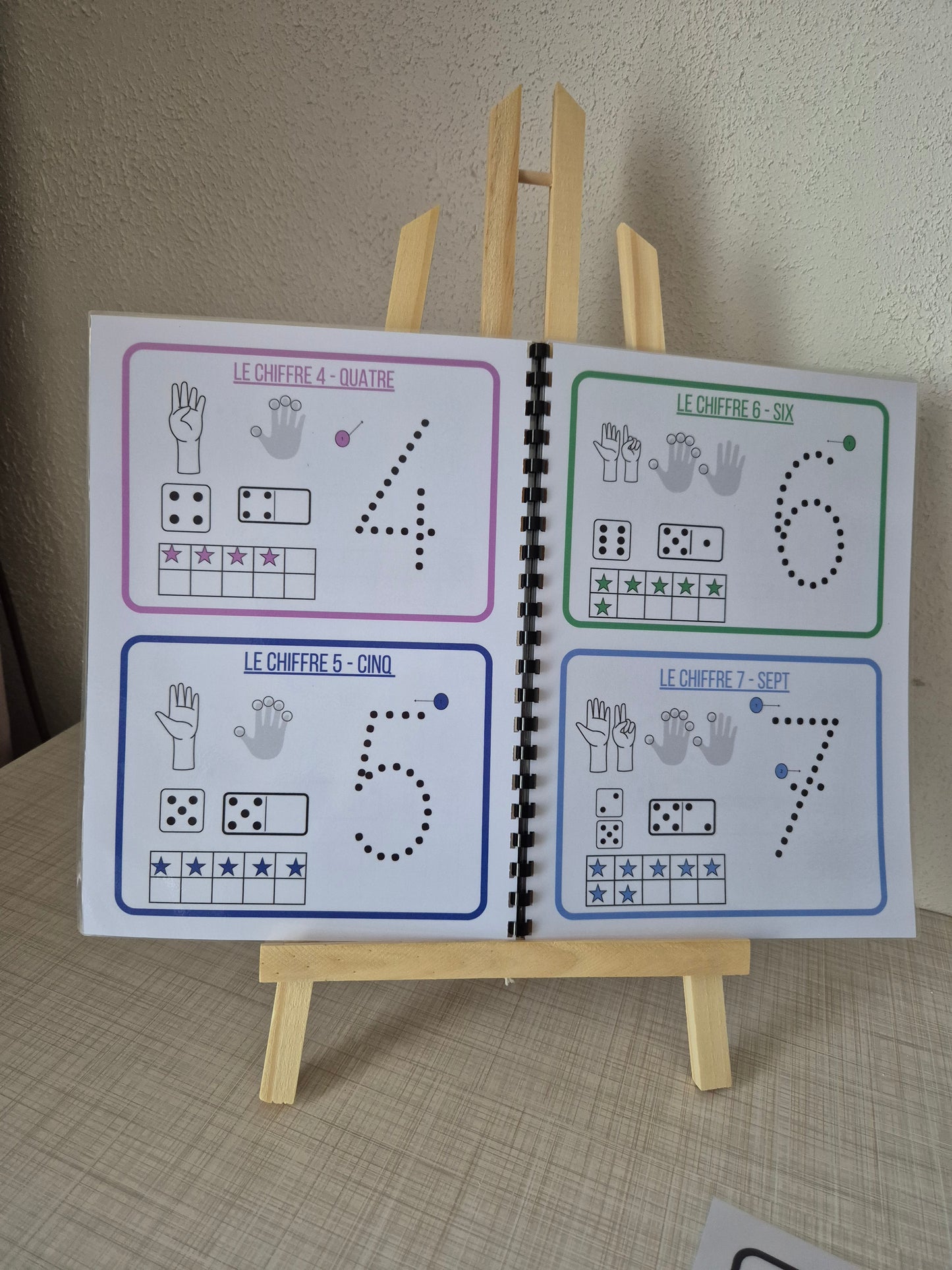 Cartes chiffres de 0 a 20