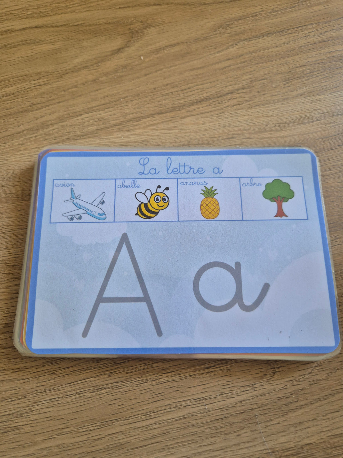 Pack cartes chiffres alphabet