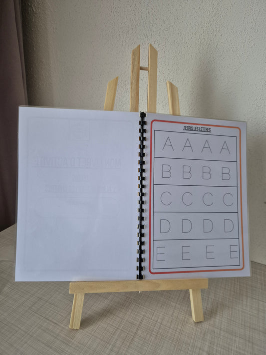 Livret d'activité j'écris l'alphabet et les chiffres