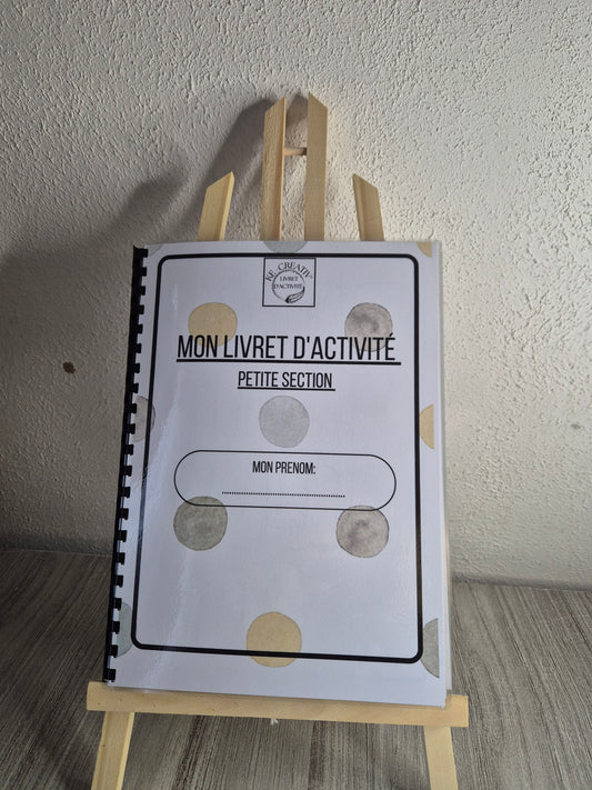 Livret d'activité En route vers la Petite Section fille ou garçon
