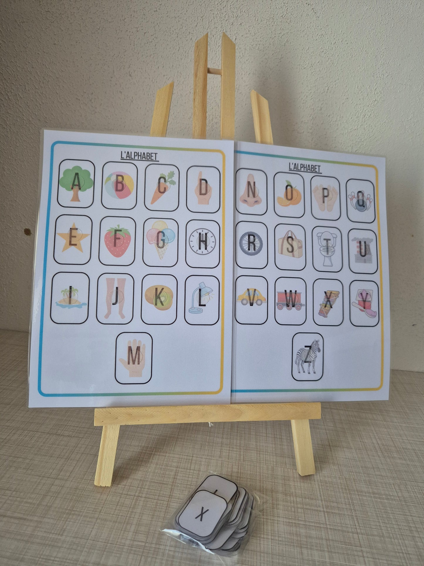 Support L'alphabet PDF