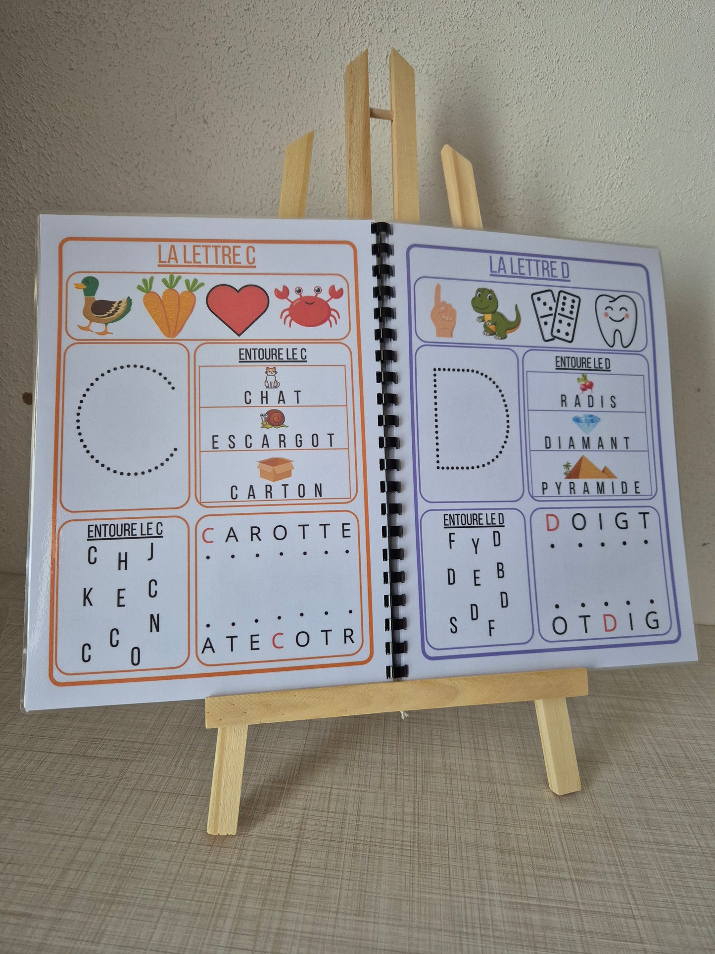 Livret d'activité J'apprends l'alphabet