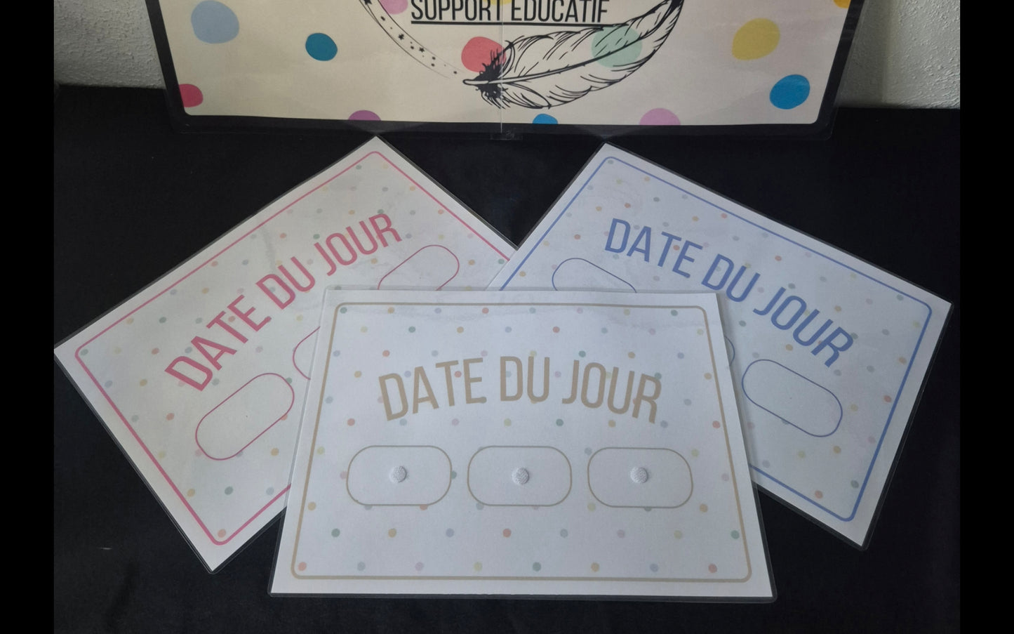 Pack de 3 supports le temps