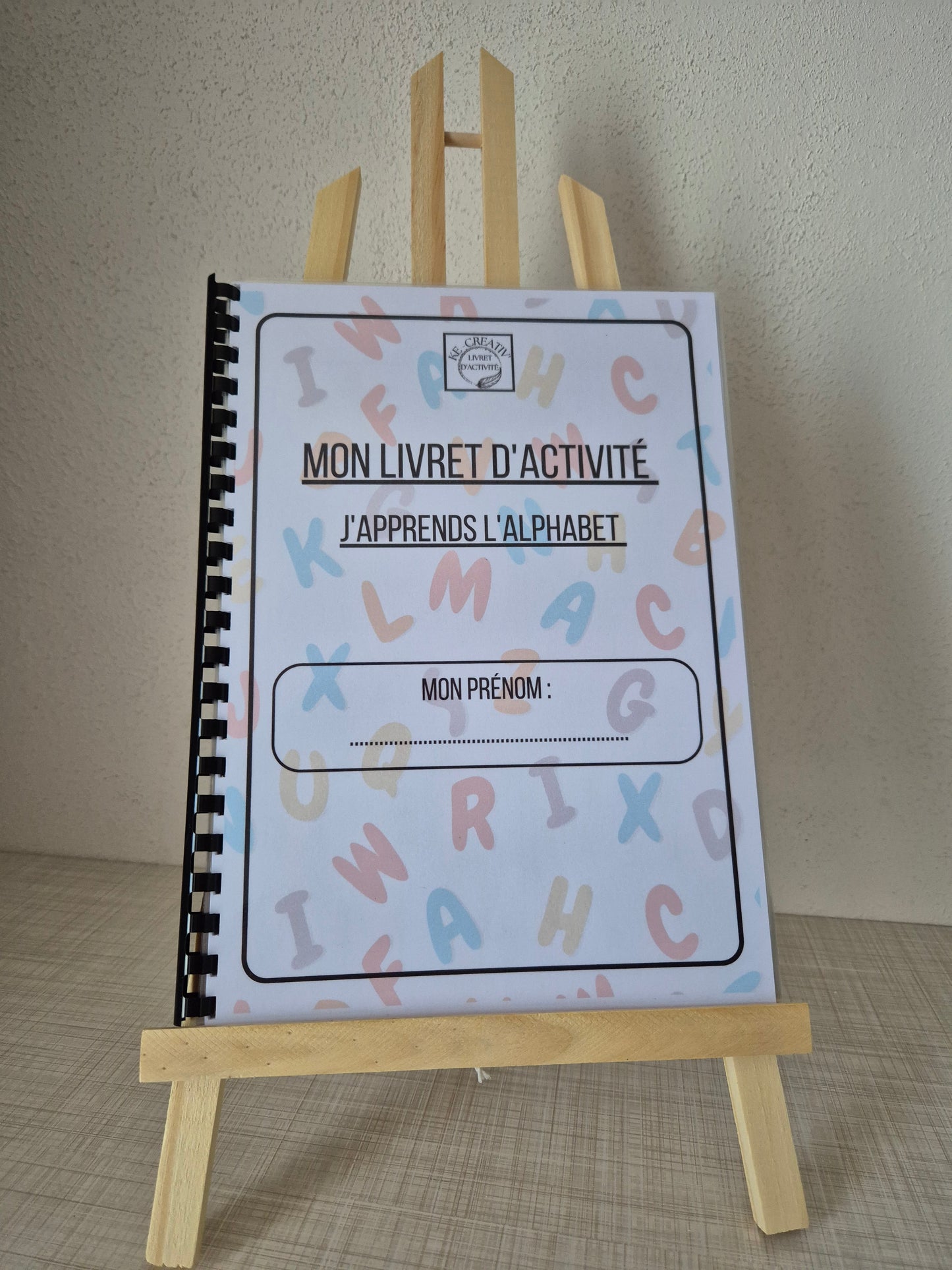 Livret d'activité J'apprends l'alphabet