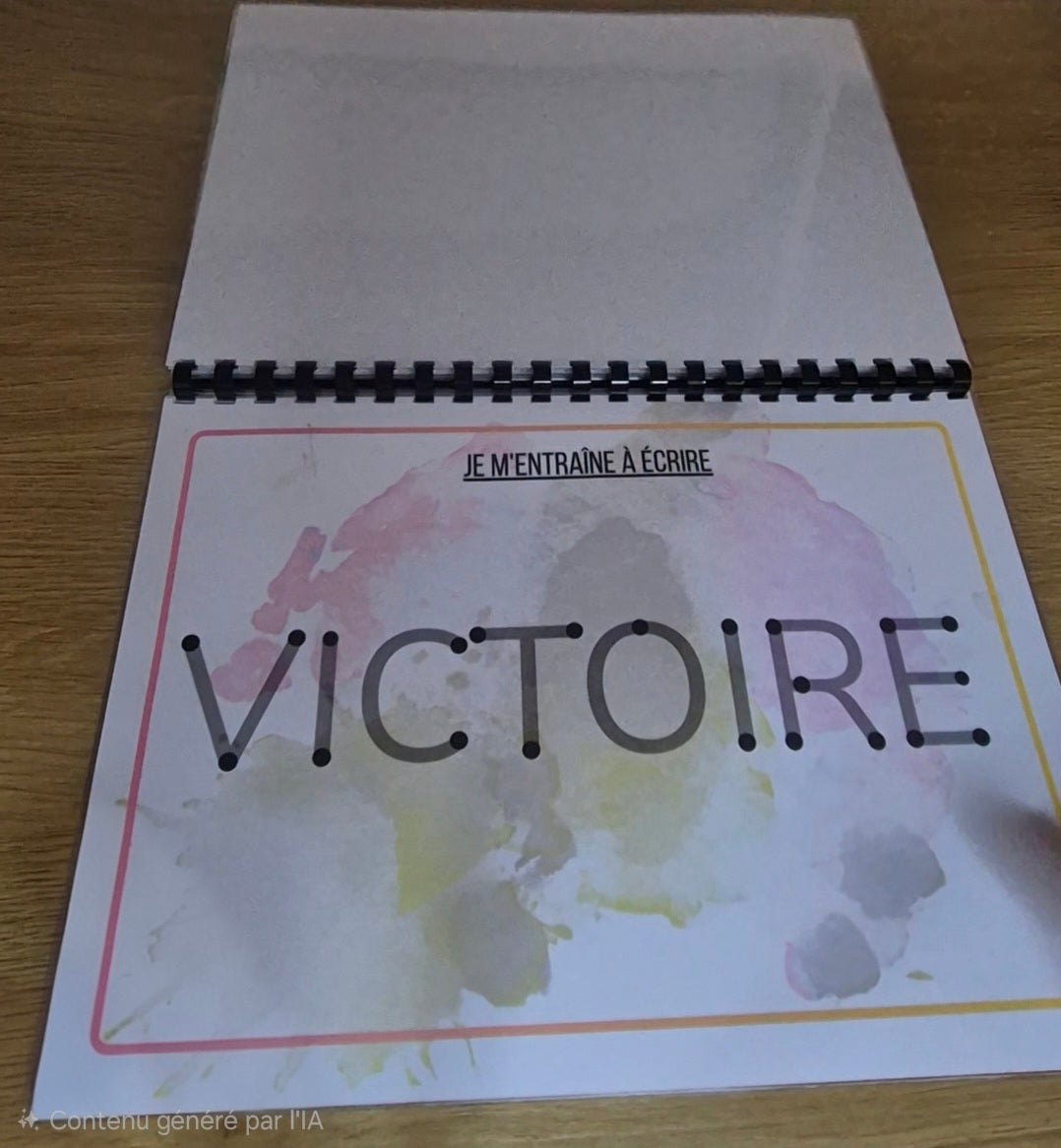 Livret d'activité : J'apprends mon prénom