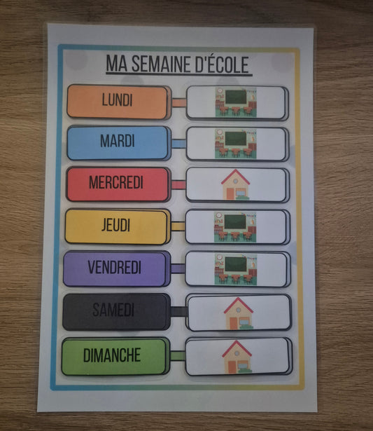 Support semaine d'école
