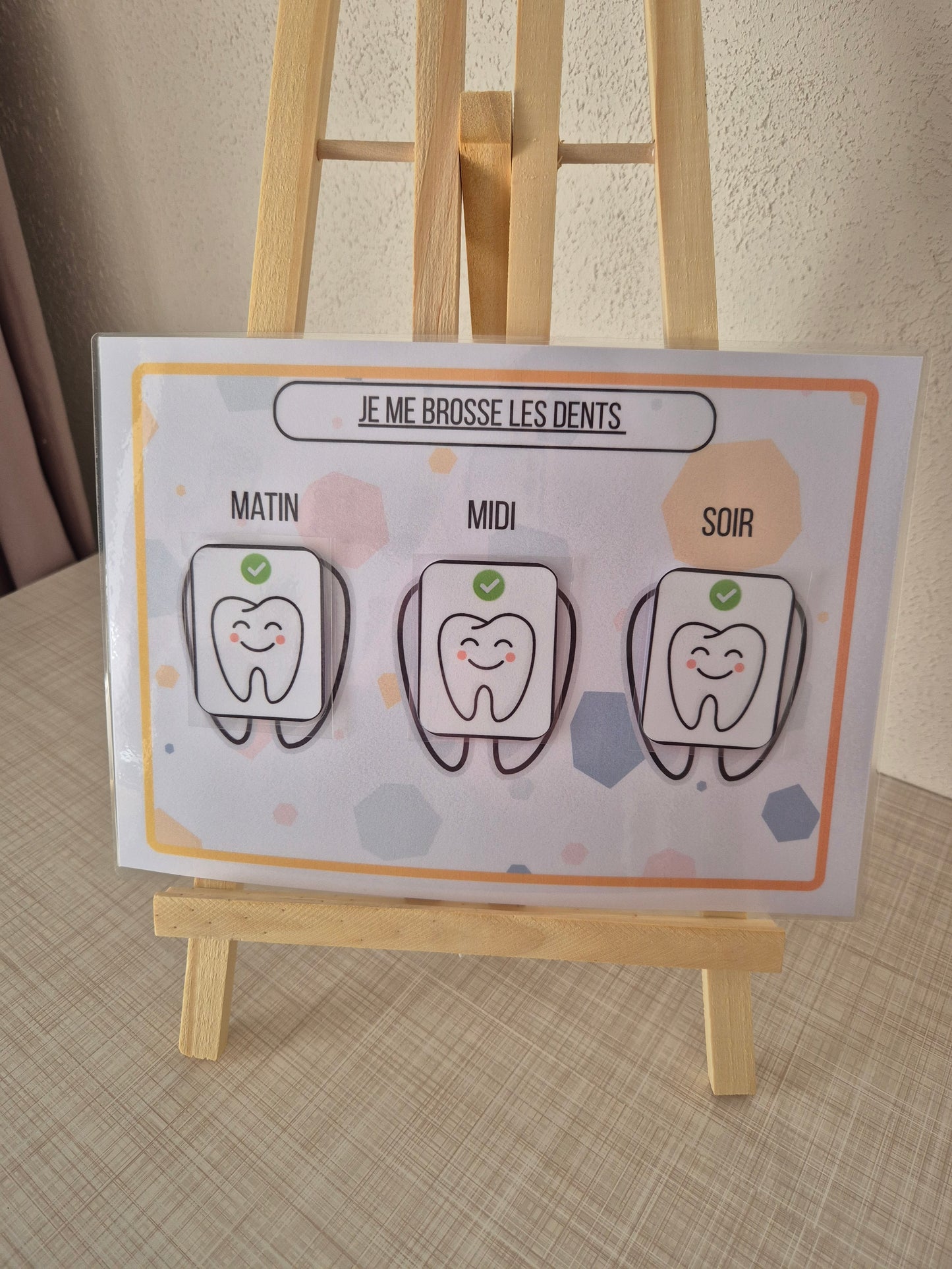 Support éducatif- Brossage des dents