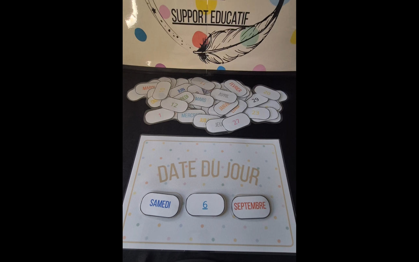 Pack de 3 supports le temps