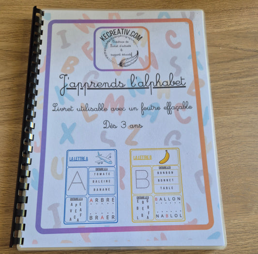 Livret d'activité J'apprends l'alphabet