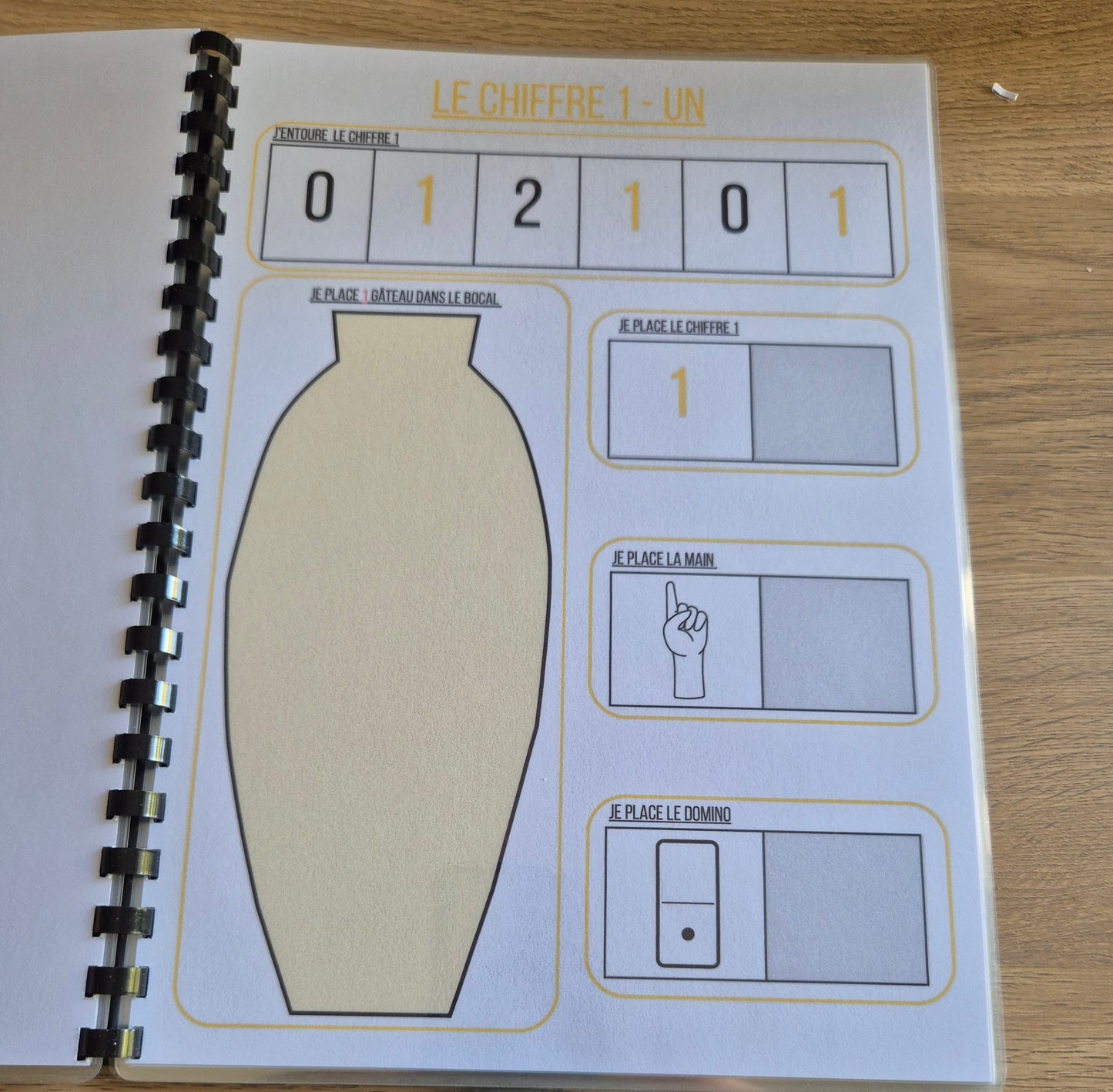 Livret d'activité les chiffres