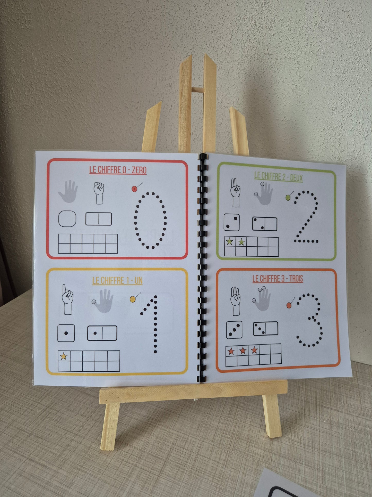 Cartes chiffres de 0 a 20
