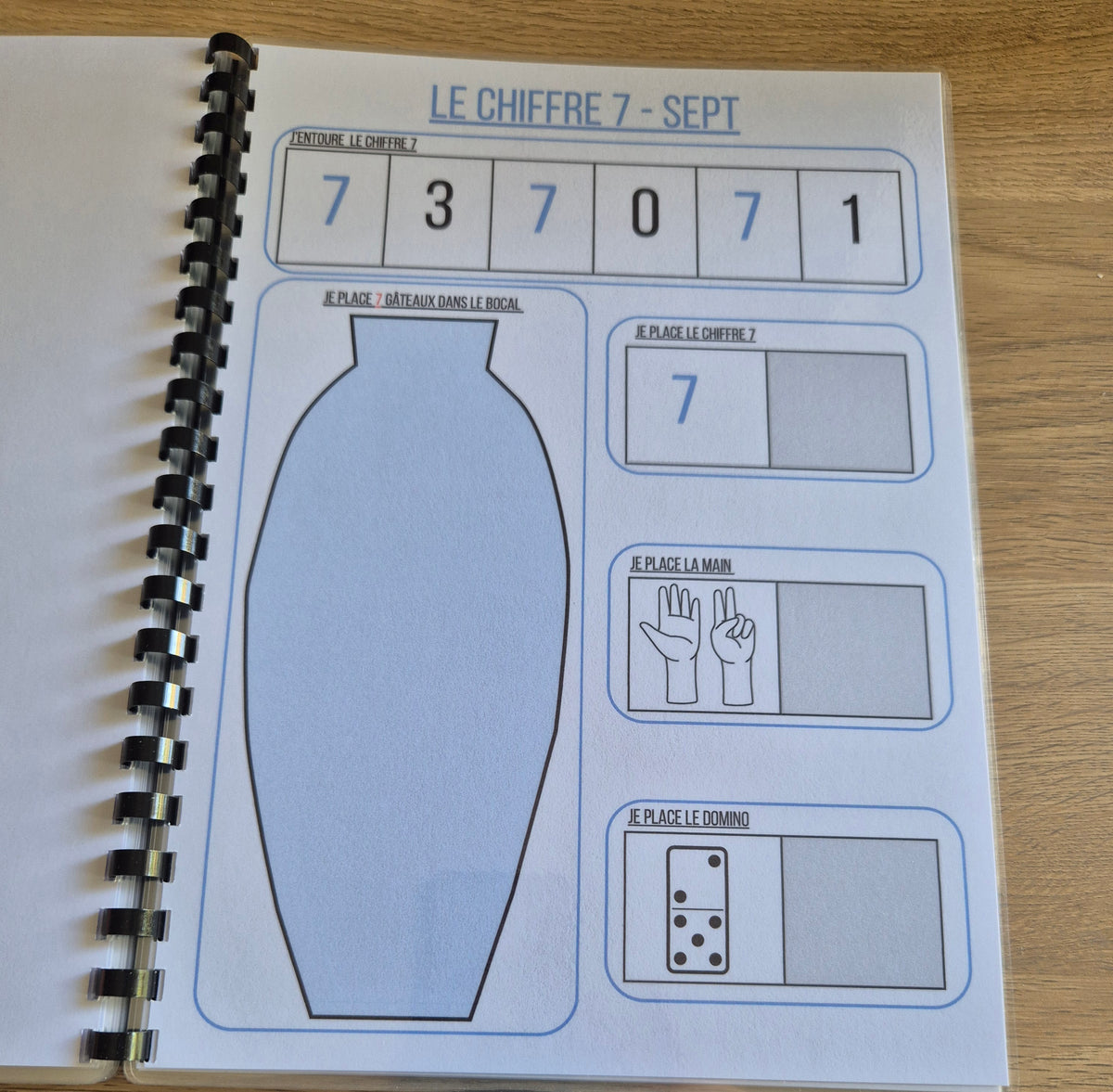 Livret d'activité les chiffres