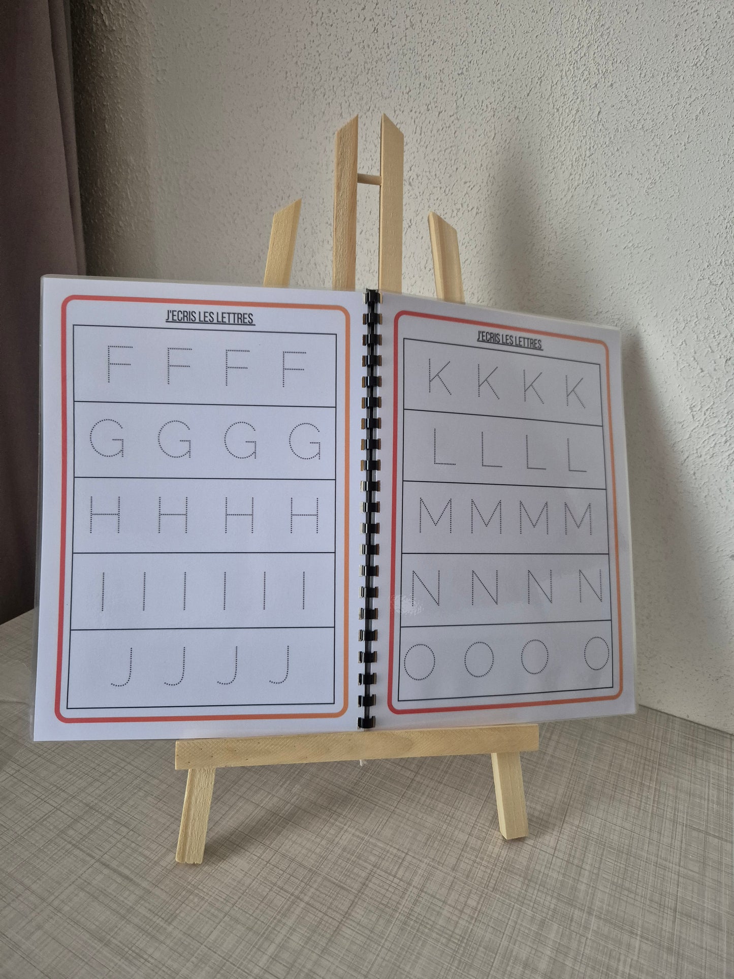 Livret d'activité j'écris l'alphabet et les chiffres