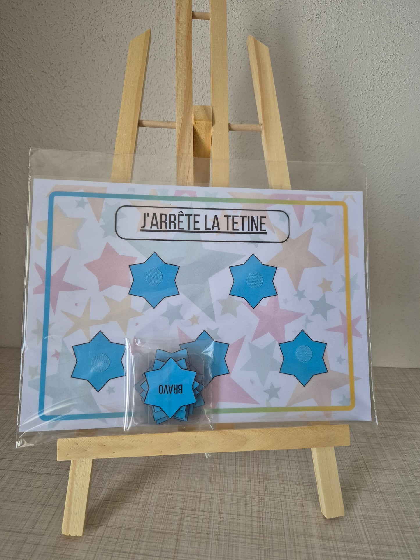 Support j'arrête la tetine fille ou garçon PDF