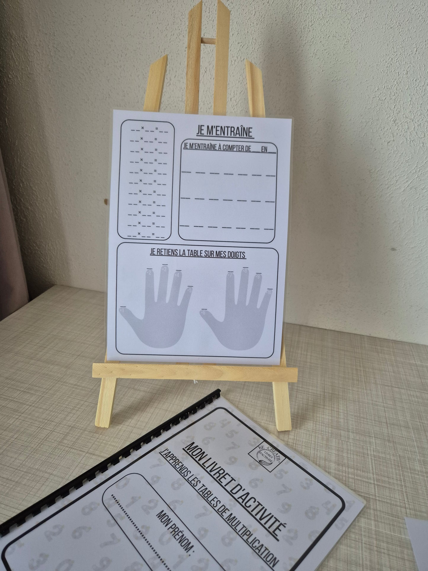 Livret d'activité les multiplication PDF