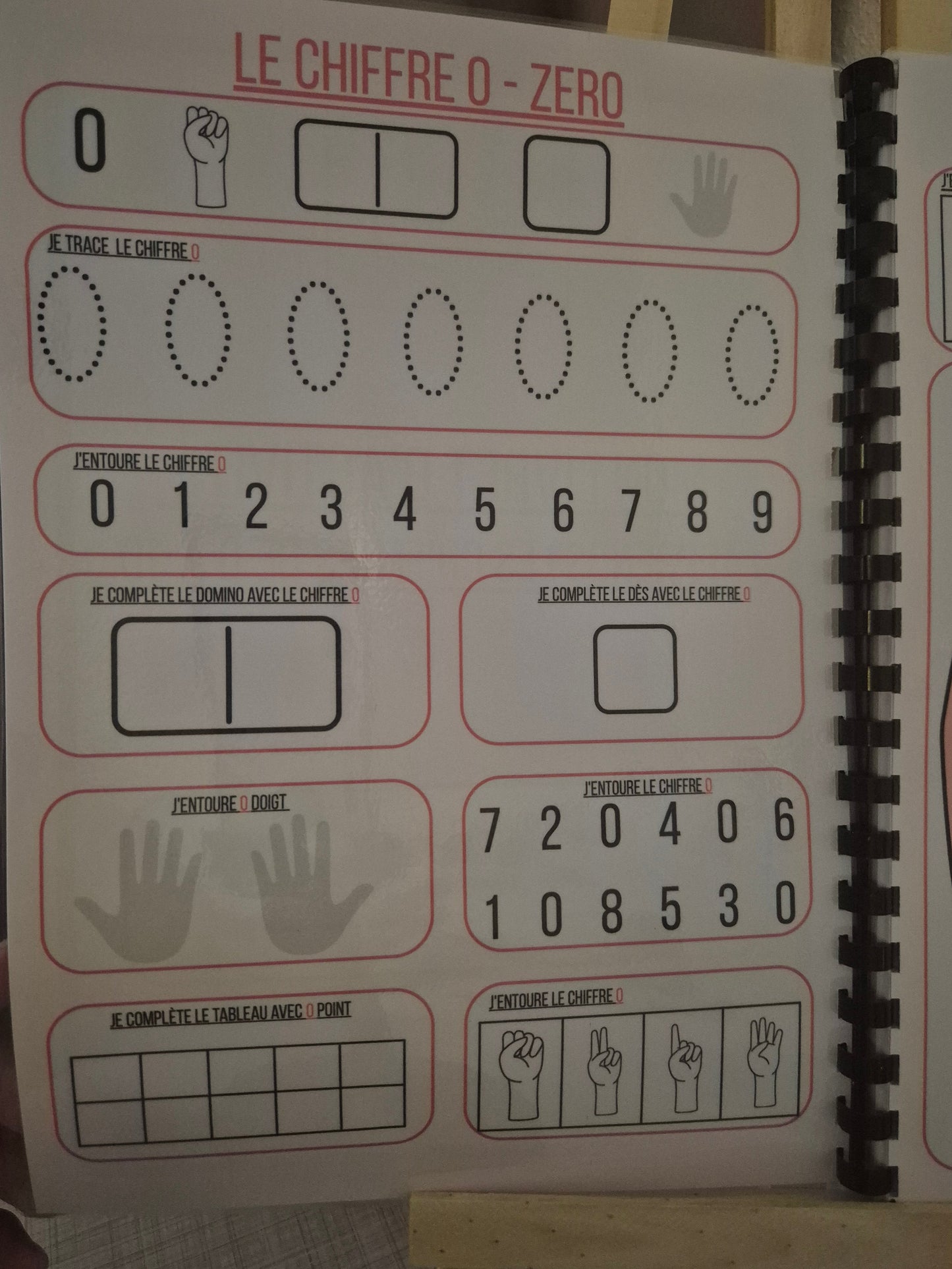 Livret d'activité les chiffres PDF