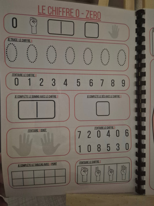 Livret d'activité les chiffres PDF