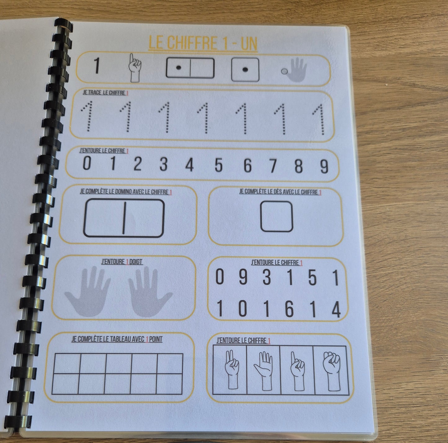 Livret d'activité : Les chiffres N°2