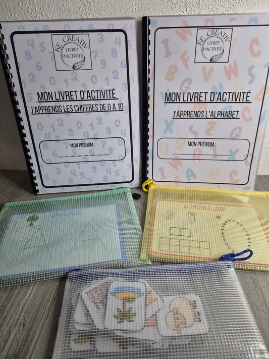 Maxi pack Moyenne-Grande Section 2 livrets d’activités