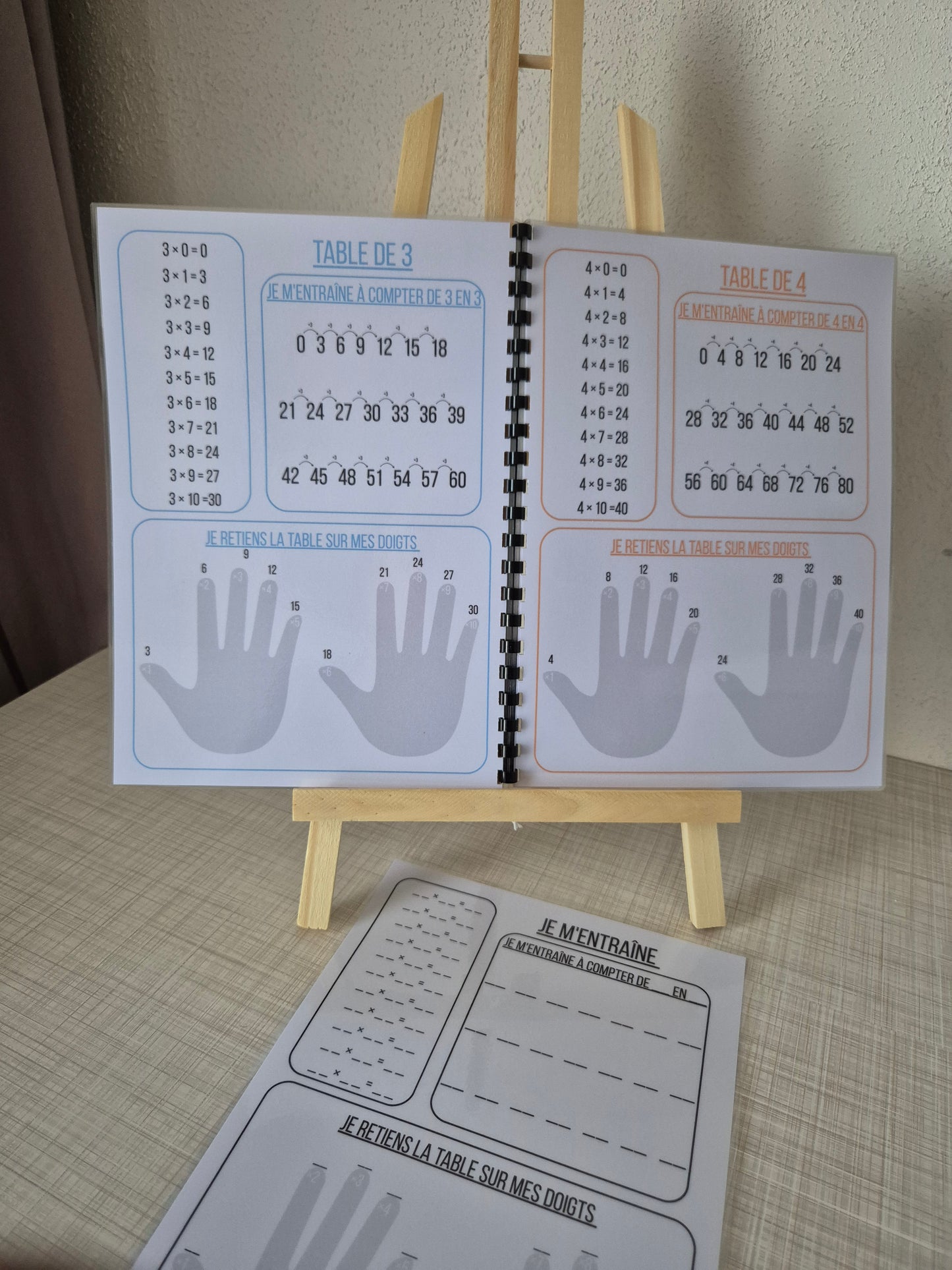 Livret d'activité les multiplication PDF