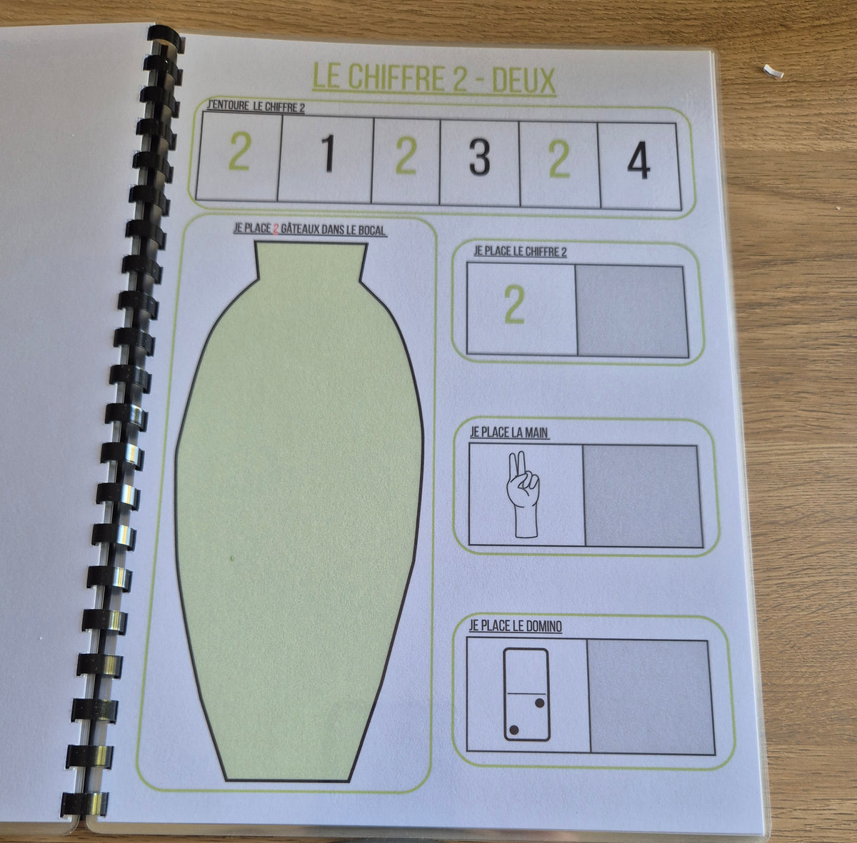 Livret d'activité les chiffres
