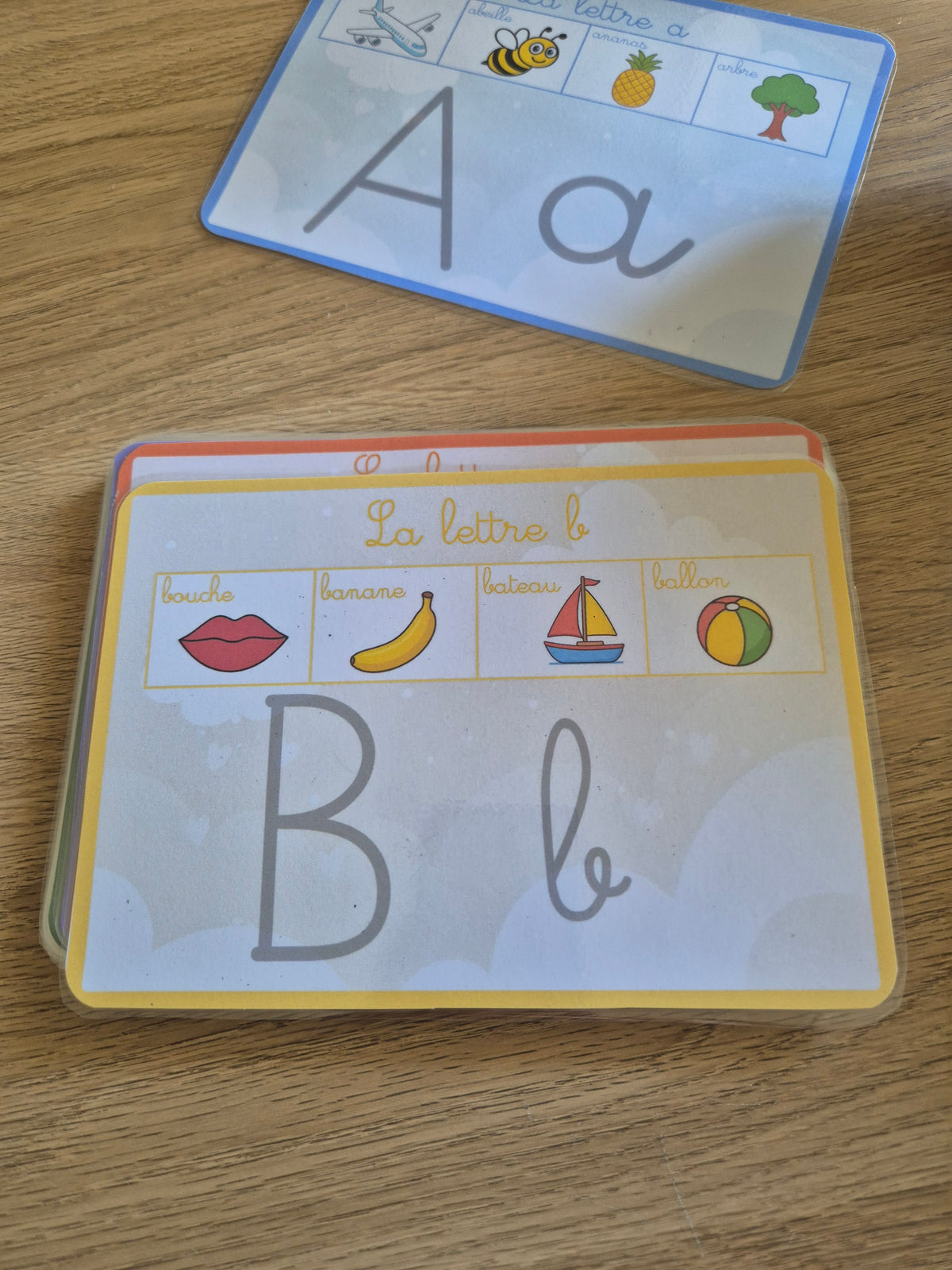 Pack cartes chiffres alphabet