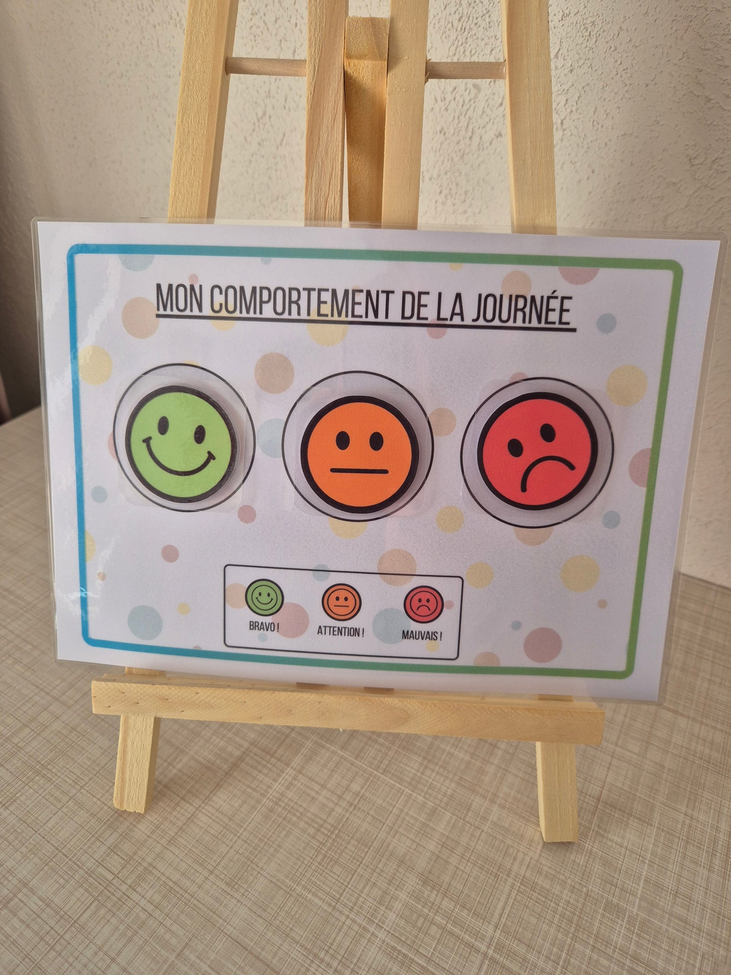 Comportement journée enfants