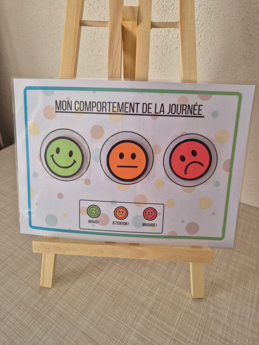 Comportement journée enfants