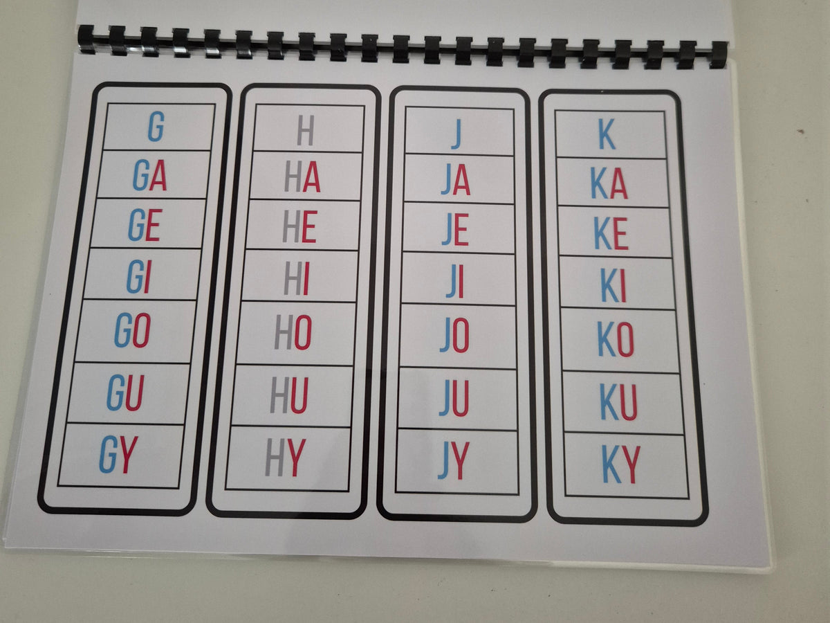 Livret d'activité lecture des syllabes